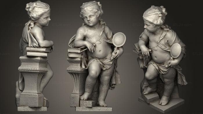 Statues antique and historical (La Prudence, STKA_1424) 3D models for cnc